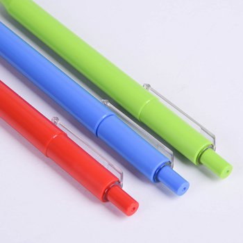 廣告筆-按壓式塑膠筆管推薦禮品-單色原子筆-客製化贈品筆_4